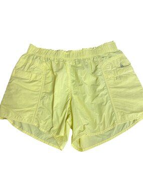 Free People Yellow Athletic Shorts